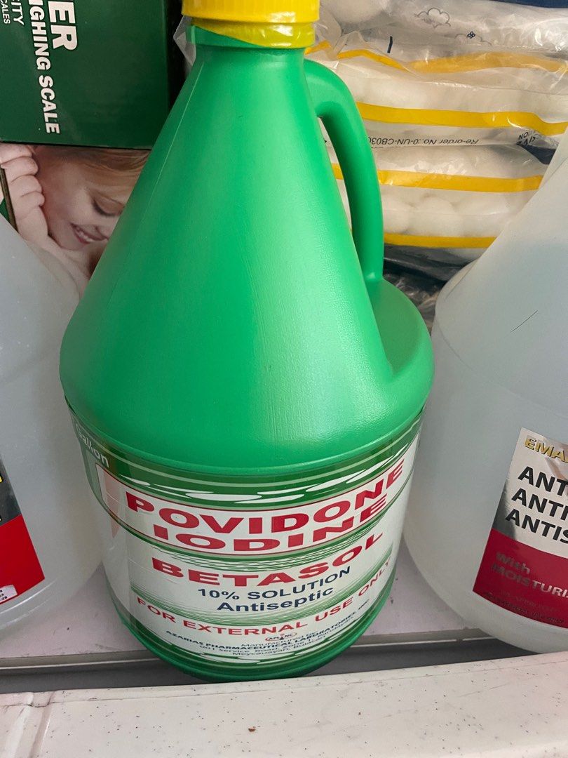 POVIDONE IODINE 1 GALLON, Health & Nutrition, Medical Supplies & Tools