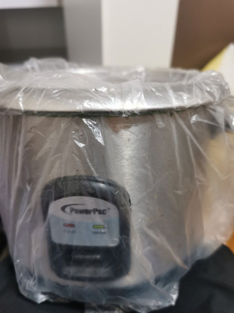 Powerpac Stainless Steel Rice cooker / Stew cooker 1.0l, TV & Home