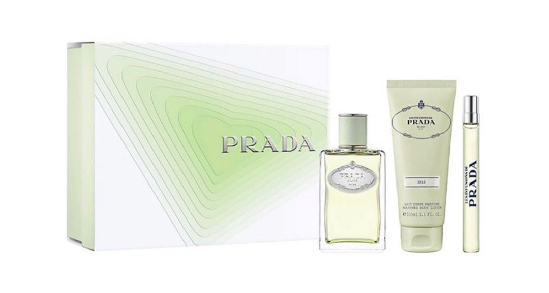 Prada Iris perfume gift set, Beauty & Personal Care, Fragrance
