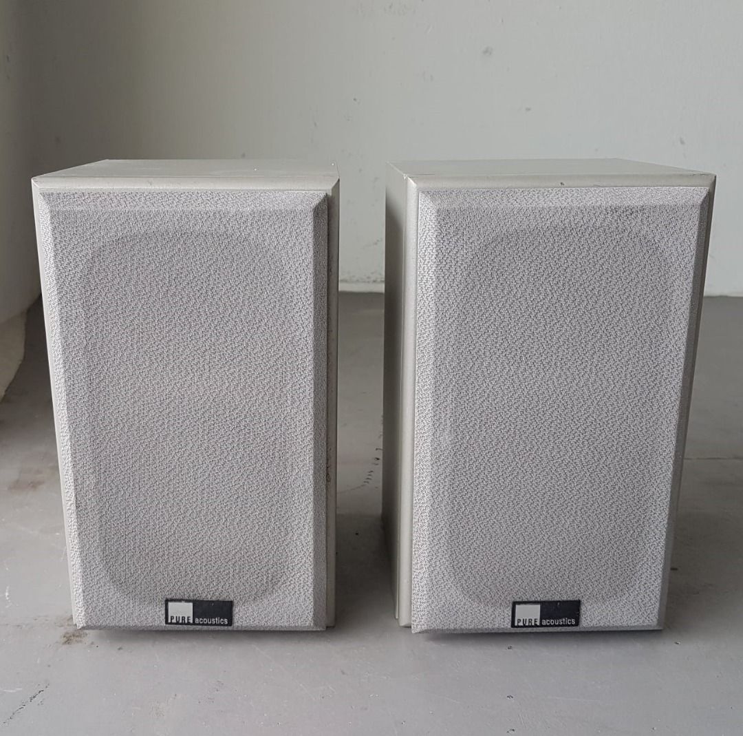 Premium Pure Acoustic Bookshelf Speaker System, Junior Series, 130 Watts, USA, 2Way