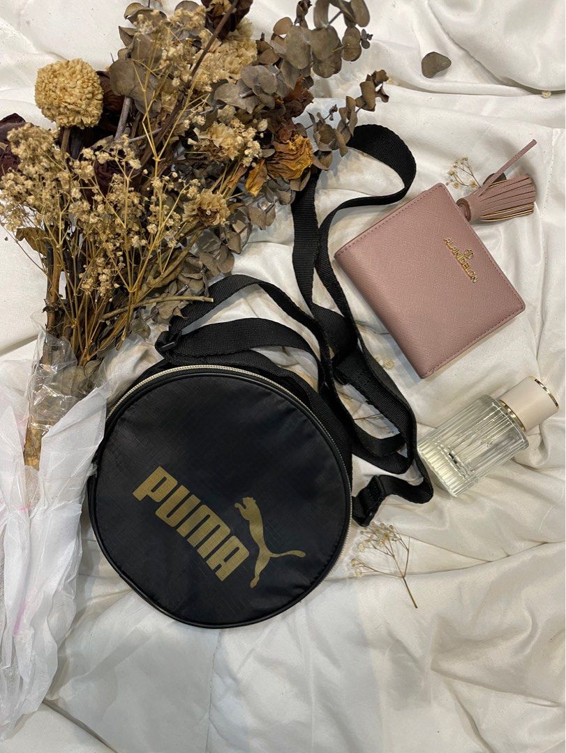 Puma shoulder bag gold online