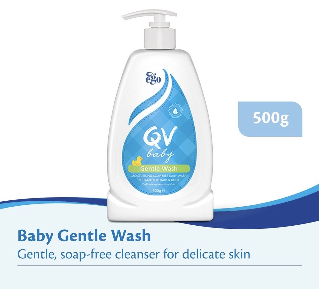 Baby top qv wash