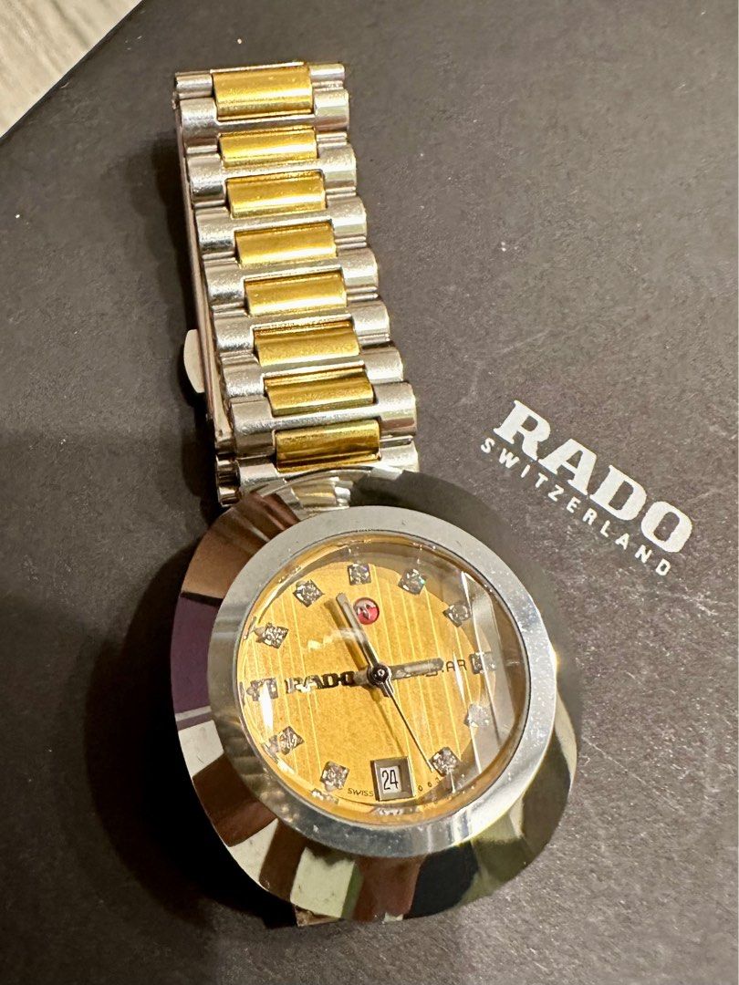 Rado diastar hotsell gold watch