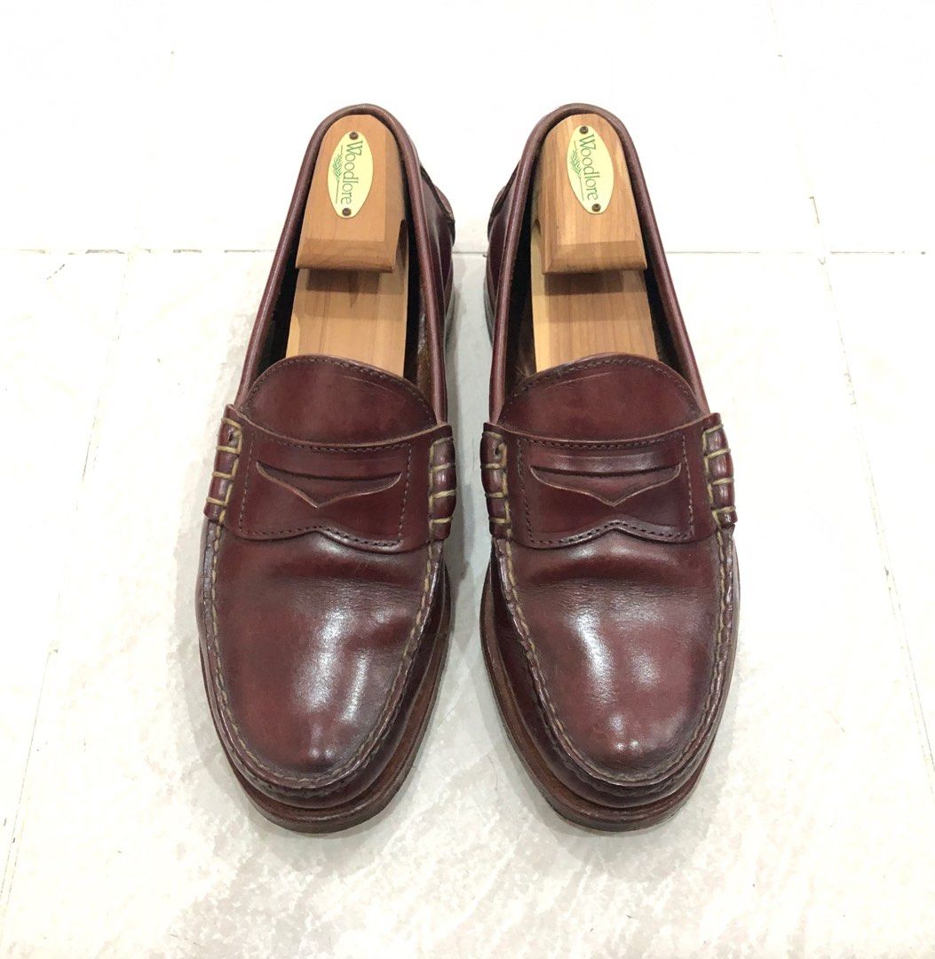 Rancourt Handsewn Beefroll Loafers 9D Made in USA, Men's Fashion ...