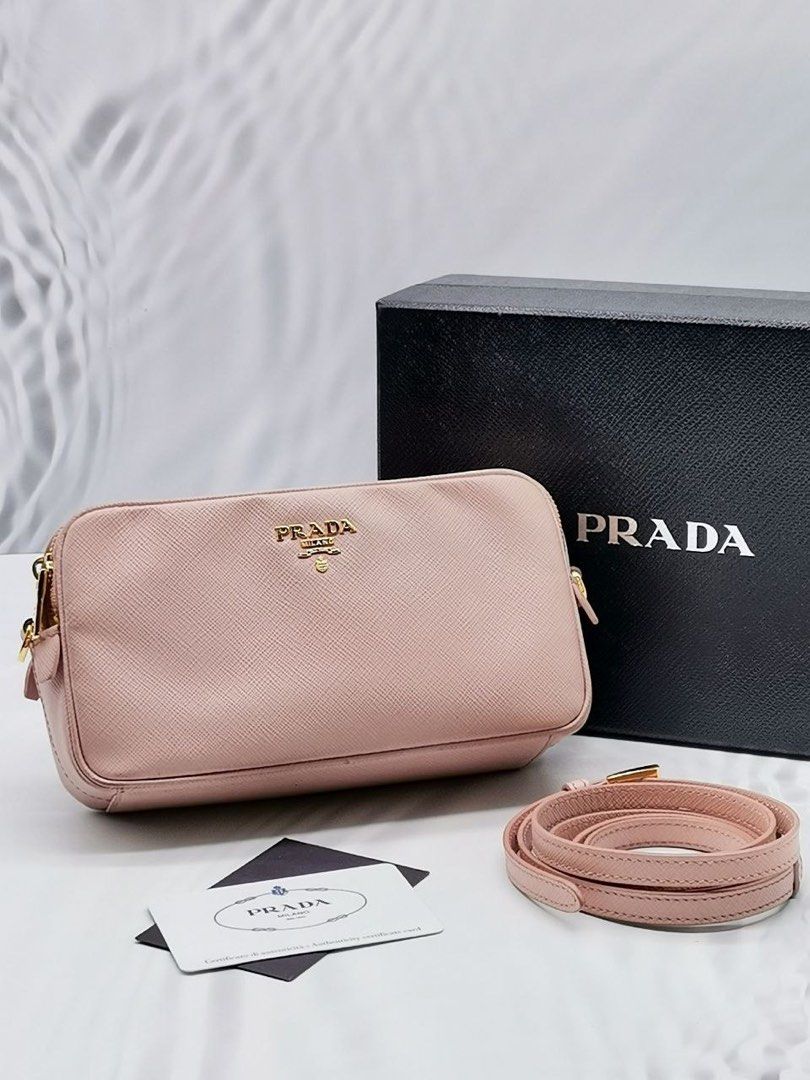 Prada saffiano camera crossbody bag sale
