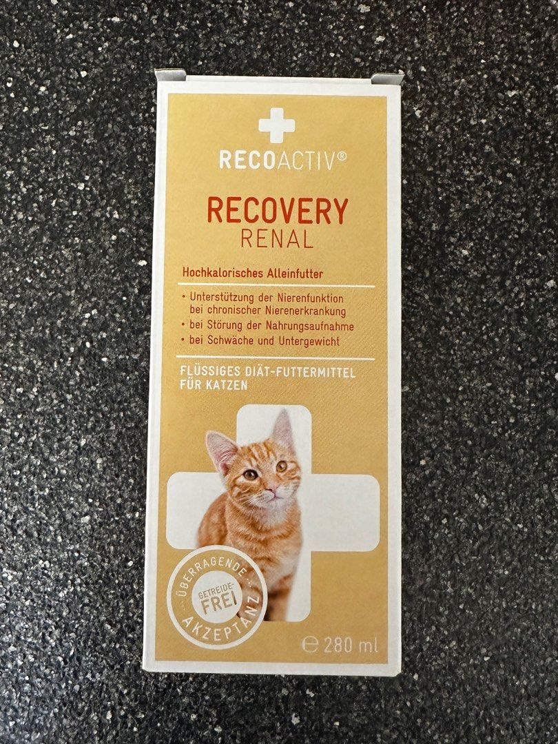RECOACTIV® RECOVERY腎貓營養補充液, 寵物用品, 寵物食品- Carousell