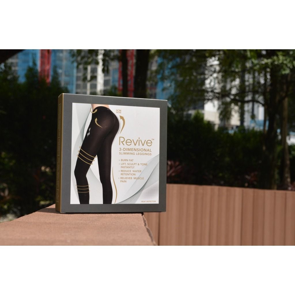 REVIVE 3-DIMENSIONAL SLIMMING LEGGINGS AND SHORTS