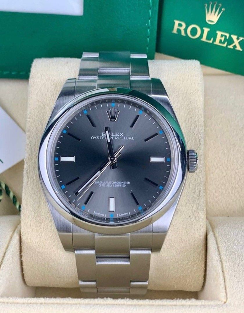 Rolex op 2025 rhodium