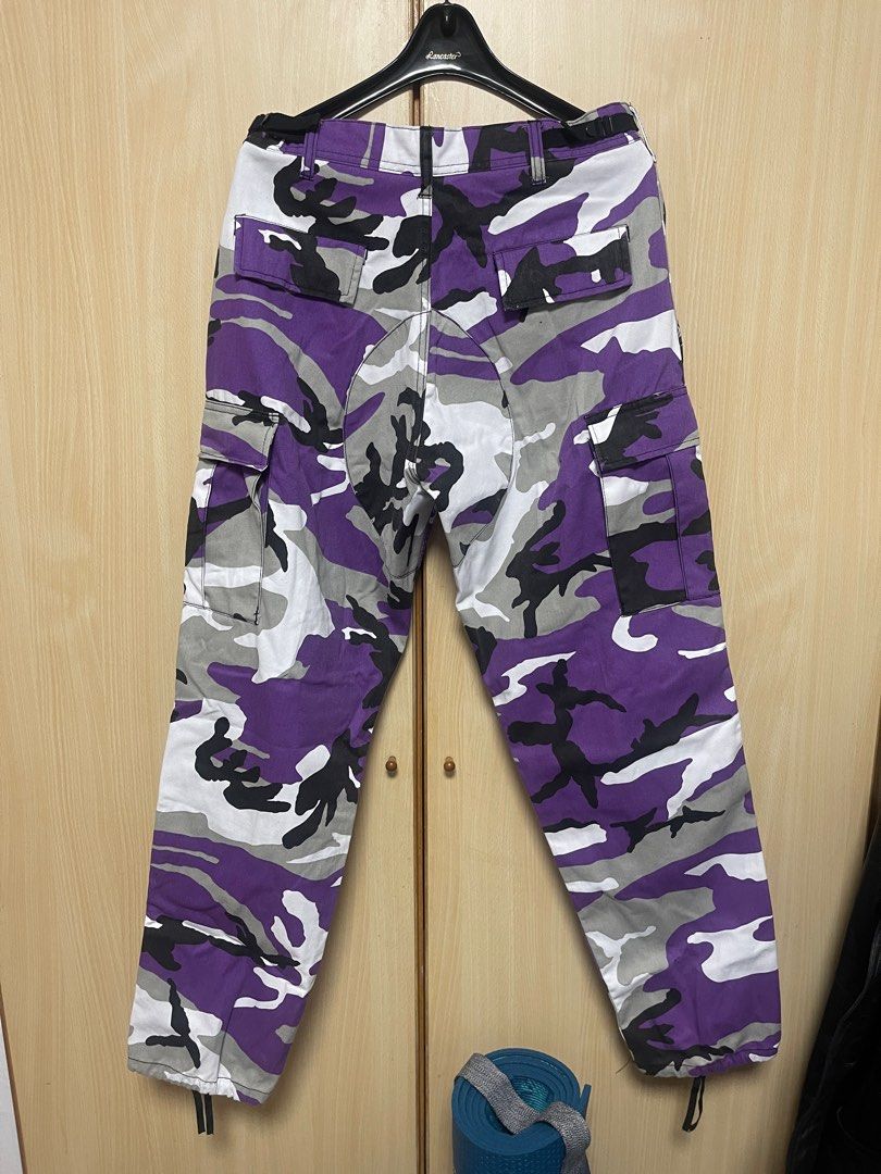 ROTHCO B.D.U. RN37572 BLUE MILITARY BATTLE CAMO PANTS MEDIUM