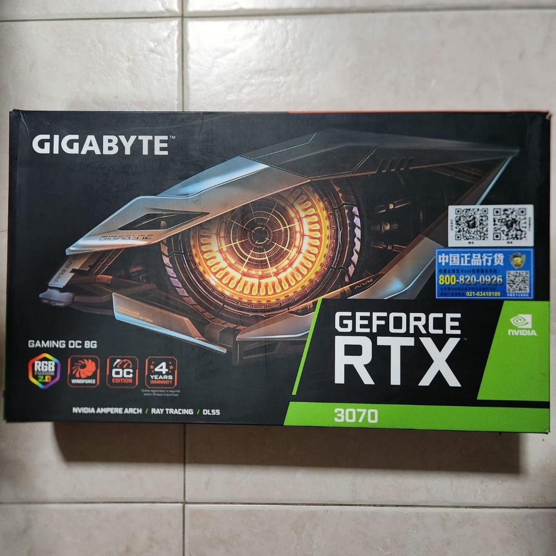 RTX 3070 Gigabyte Gaming OC RTX3070 3080 Graphics Card GPU Gaming ...