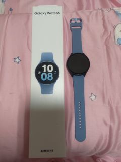 SAMSUNG Galaxy watch 5 44mm冰川藍