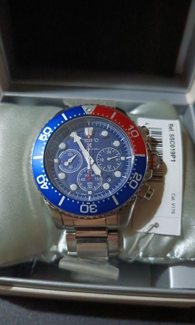 Seiko Solar Chronograph