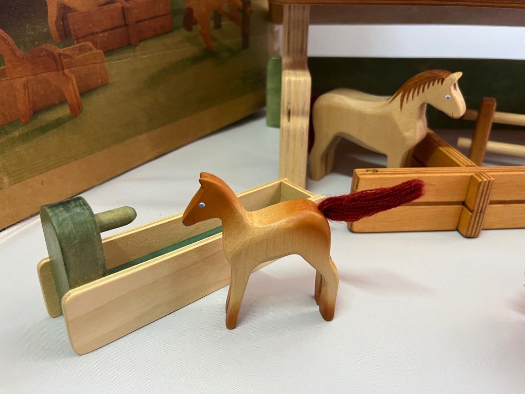 Sevi Italy Made Wooden Toy Horse Le