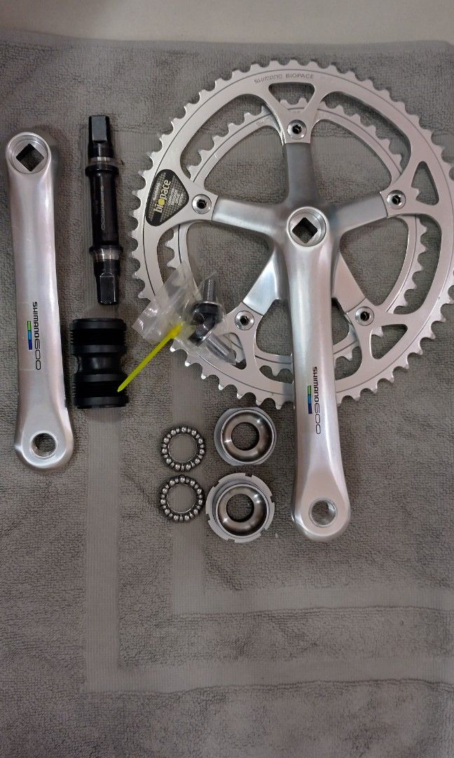Shimano 600 tricolor groupset cheap