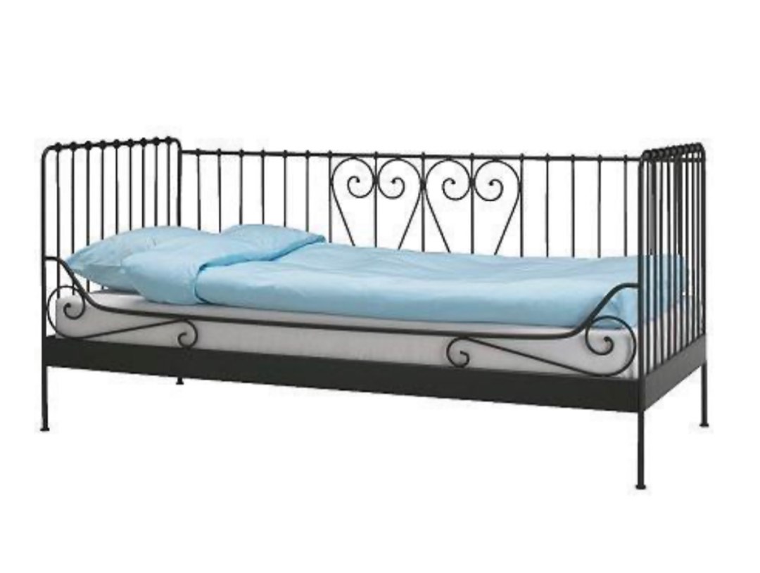 Single Bed Frame Ikea (Frame only), Furniture & Home Living, Furniture