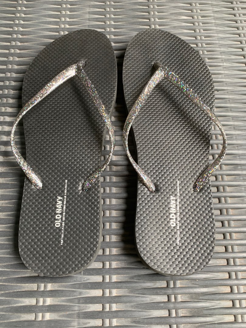 Glitzy sales flip flops