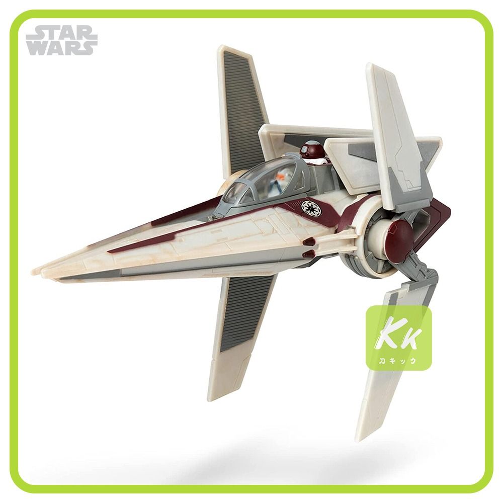 Star Wars VWing Micro Galaxy Squadron by Jazwares, Hobbies & Toys