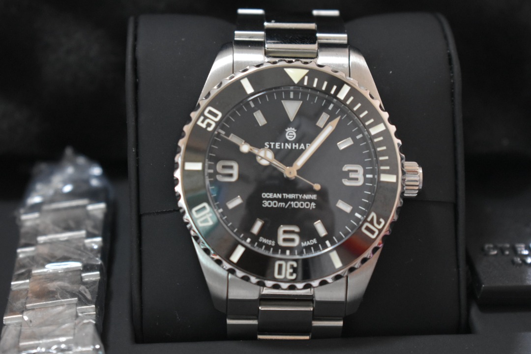 ☆904L鋼☆ Steinhart Ocean 39 premium 904 Diver Watch, 男裝, 手錶