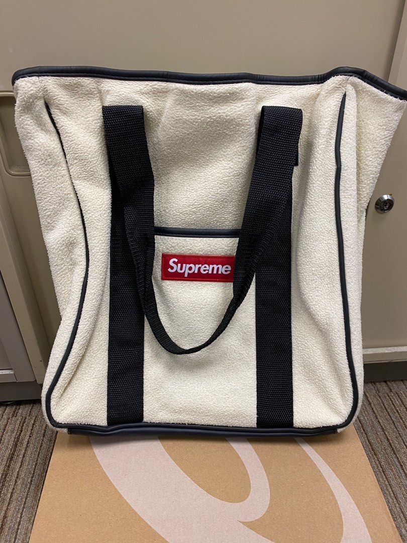 supreme Polartec Tote Natural