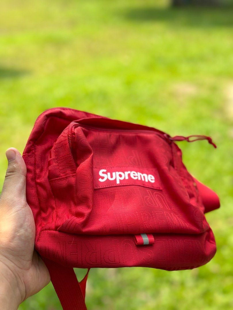 supreme ss19 shoulder bag new (red)