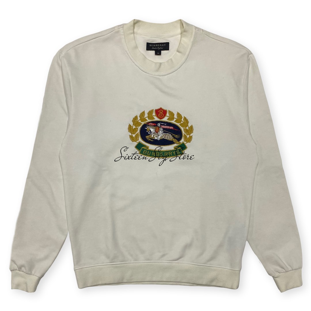 Burberry reissued 1991 online sweatshirt