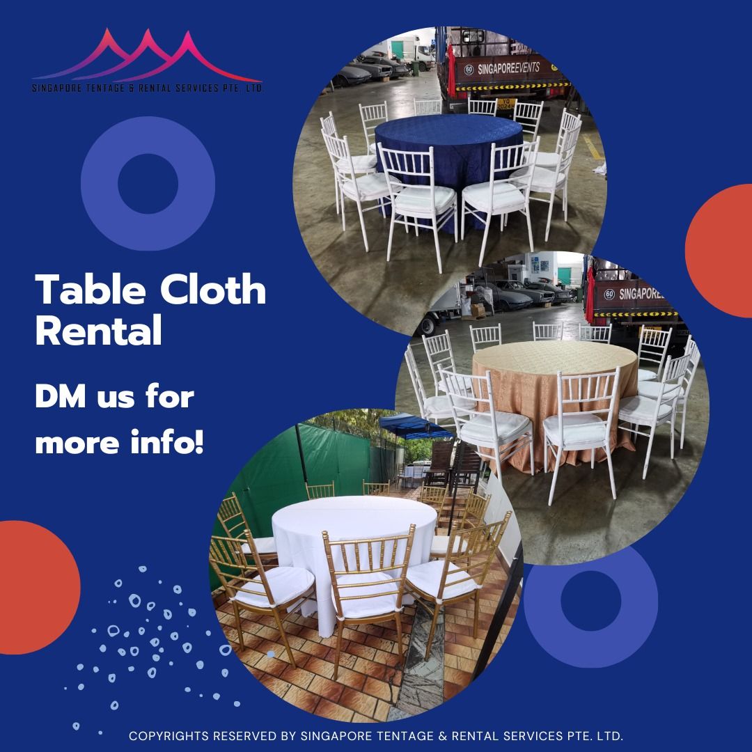 Table Cloth for Rental, Lifestyle Services, Event & Party Services on