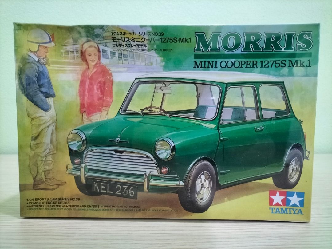 TAMIYA Morris Mini Cooper 1275S Mk.1 1/24 sports car series No.39