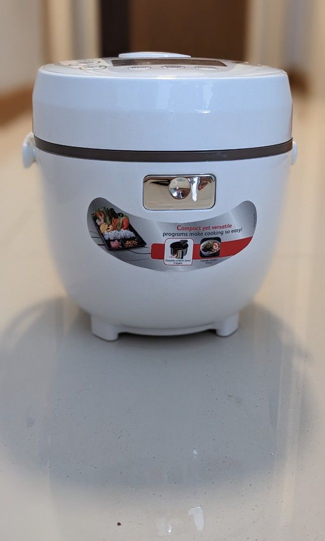 Tefal Mini Fuzzy Logic Rice Cooker 0.5L, TV & Home Appliances, Kitchen