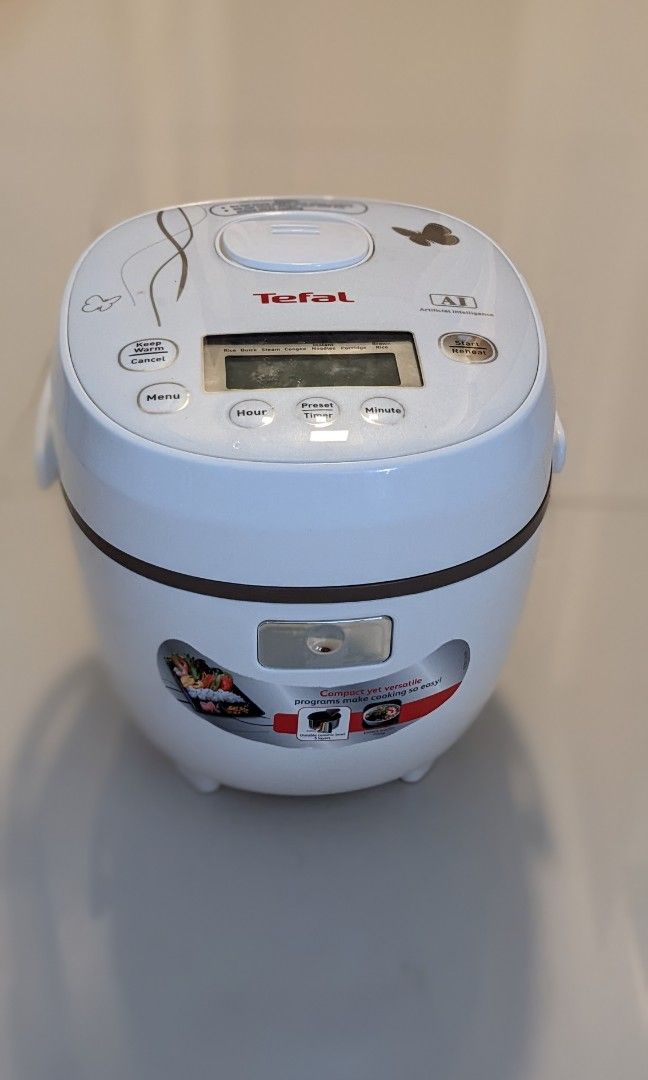 Tefal Mini Fuzzy Logic Rice Cooker 0.5L, TV & Home Appliances, Kitchen