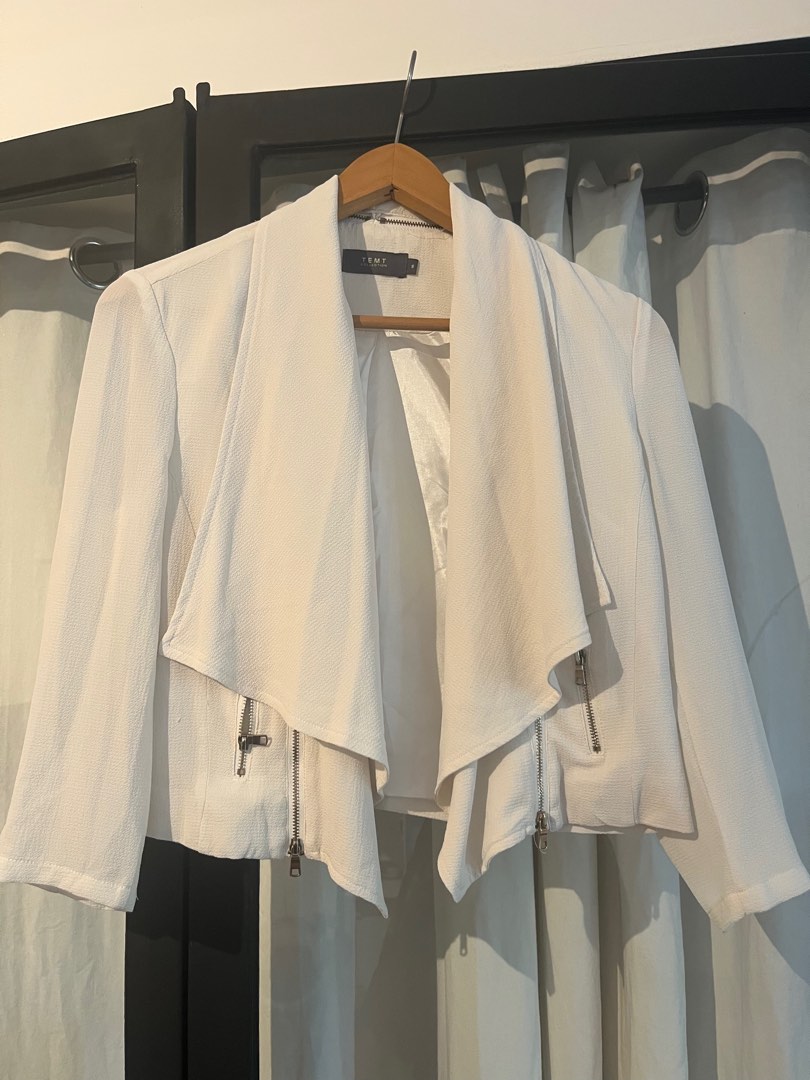 Cropped waterfall jacket online