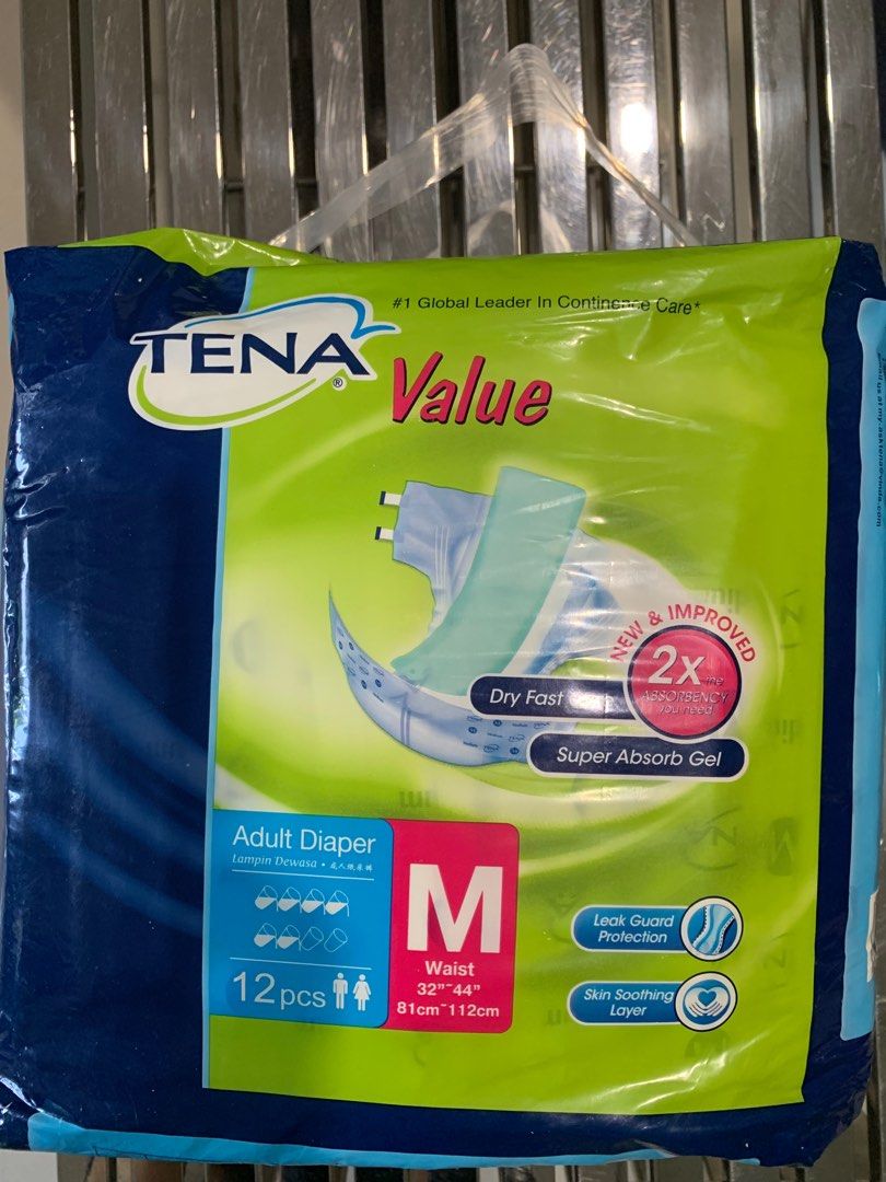 Tena Adult Diapers, Beauty & Personal Care, Sanitary Hygiene on Carousell