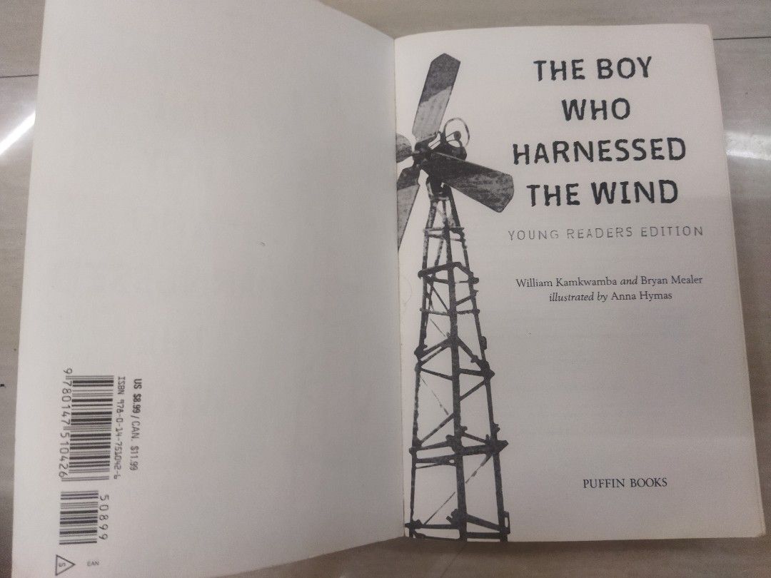 THE BOY WHO HARNESSED THE WIND: YOUNG READERS EDITION on Carousell
