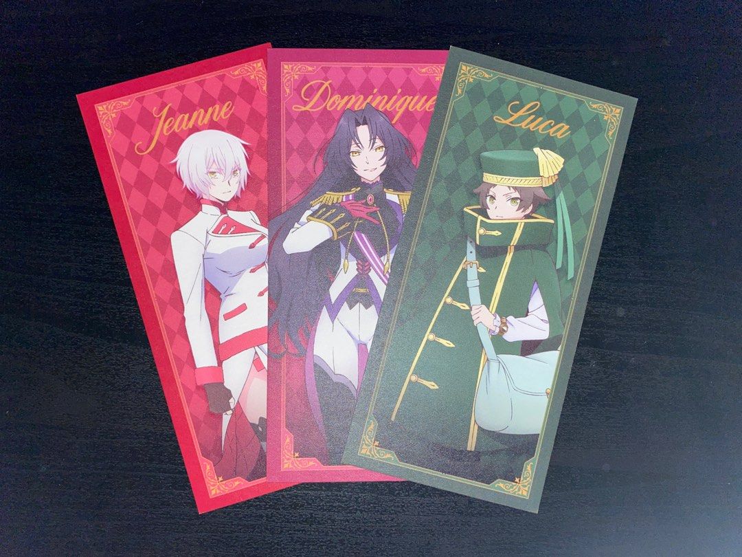 The Case Study of Vanitas no Shuki Carte Aniplus Cafe collab merch