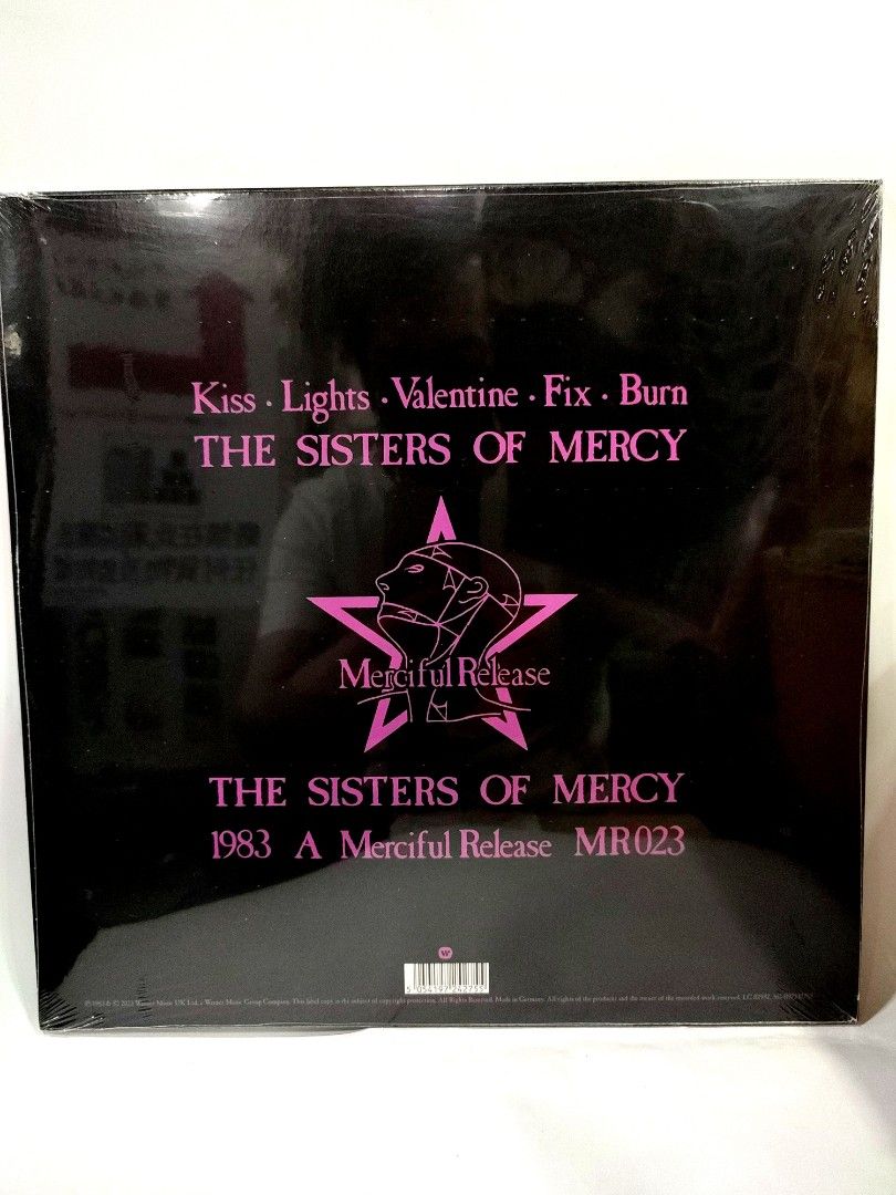 THE SISTERS OF MERCY The Reptile House Limited Edition of 4500 Copies