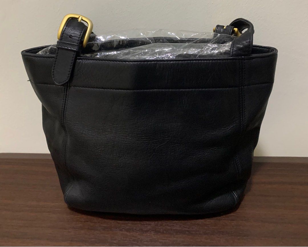 Tignanello black leather shoulder bag top