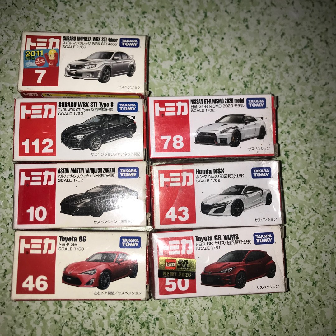 TOMICA SET TAKE ALL JDM on Carousell
