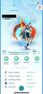 Stardust ✨ Pokémon GO ✪ on X: Level 50 Valor Account for Sale