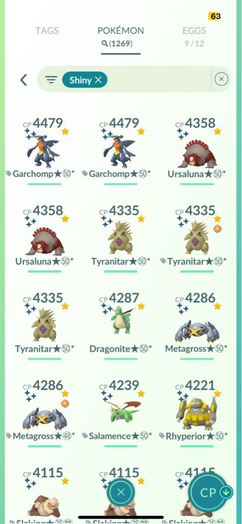 Pokemon • Level 40 Starter • GO • 5,000,000+ Stardust • 20-50 Shiny • 100IV