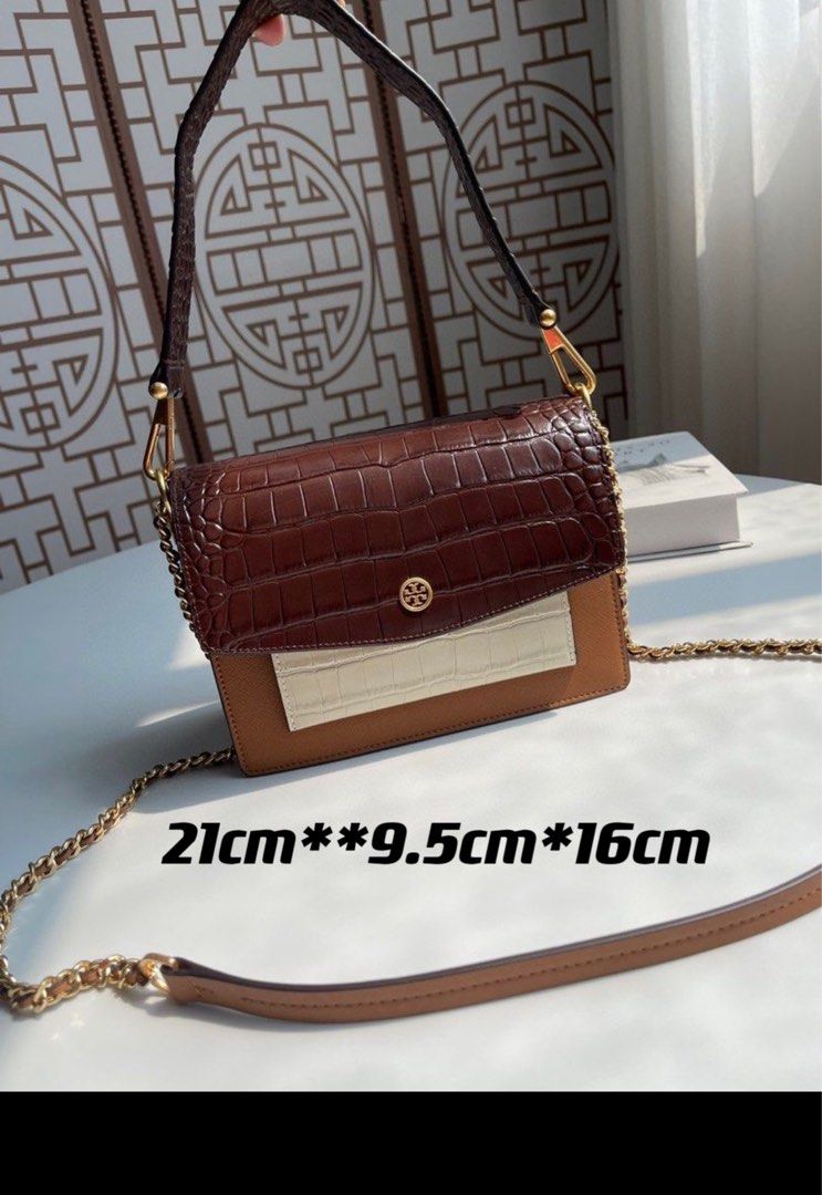 Tory Burch Robinson Riley slingbag shoulderbag handbag, Women's Fashion,  Bags u0026 Wallets, Shoulder Bags on Carousell