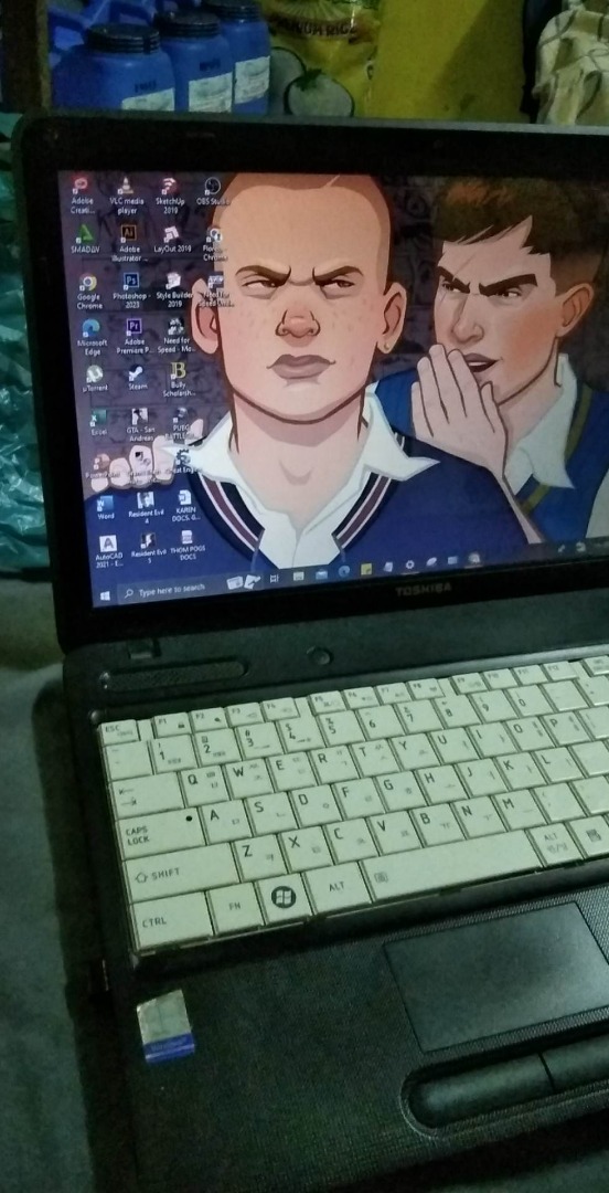 TOSHIBA SATELLITE C665, Computers & Tech, Laptops & Notebooks on Carousell