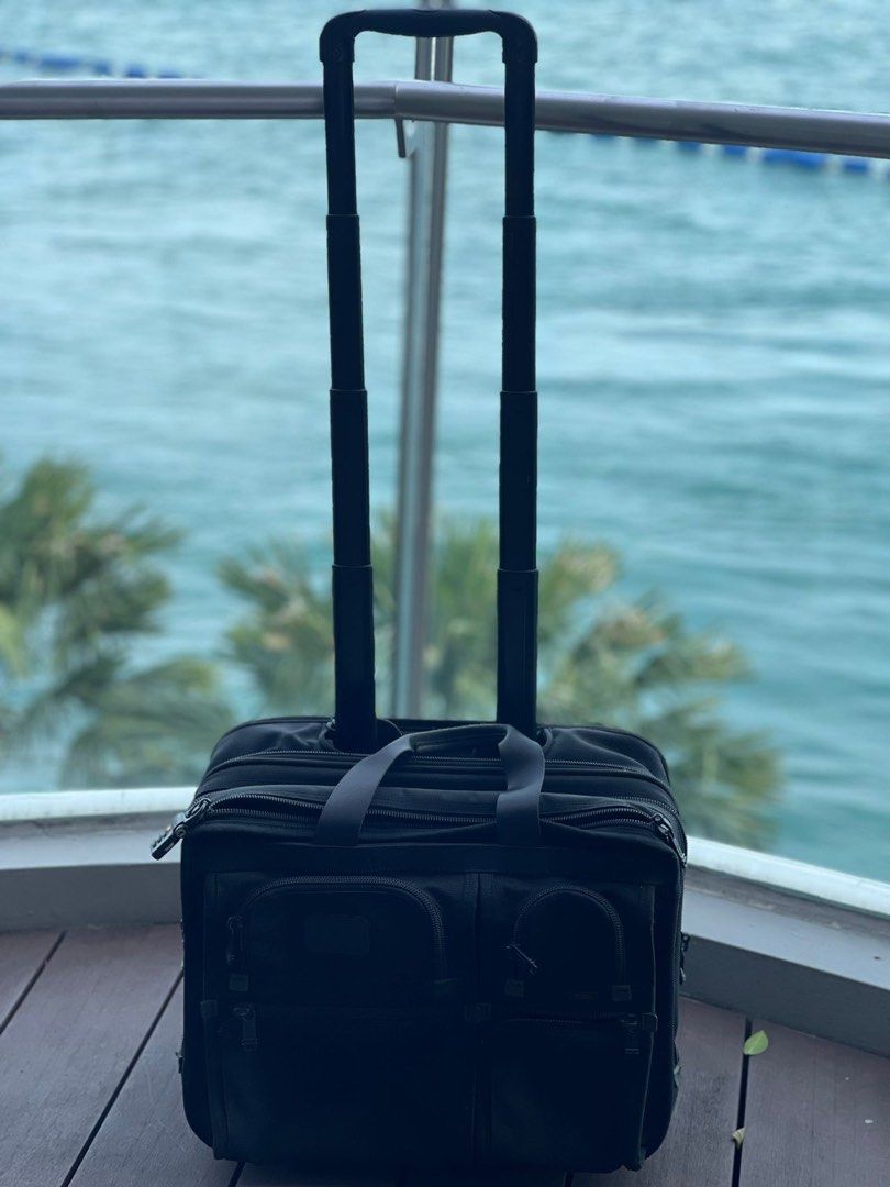 Tumi carry on luggage, Hobbies & Toys, Travel, Luggage on Carousell