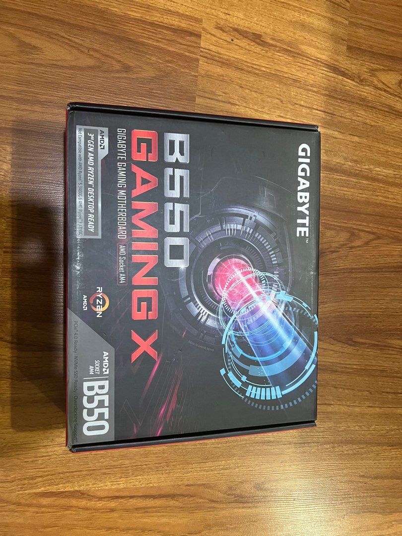 Used Gigabyte B550 Gaming X V1 ATX Motherboard, Computers & Tech, Parts &  Accessories, Computer Parts on Carousell