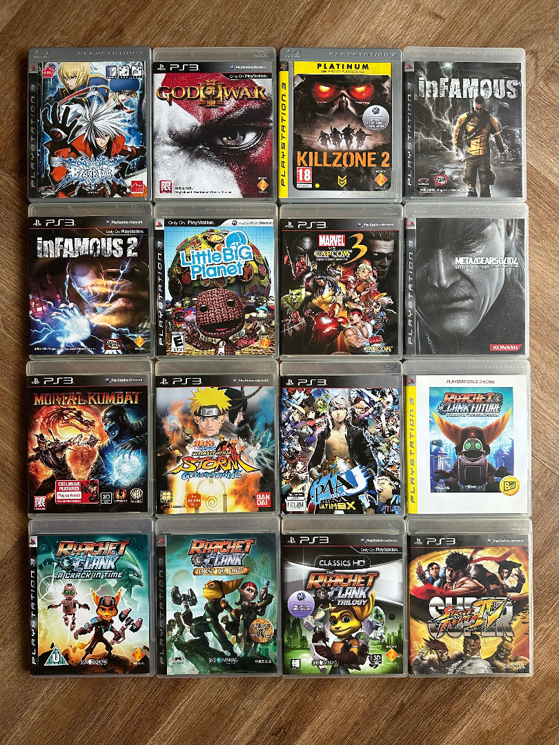 Used PS3 games lot