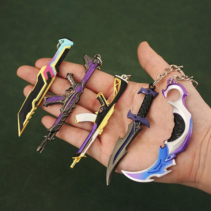 League of discount legends weapons keychains