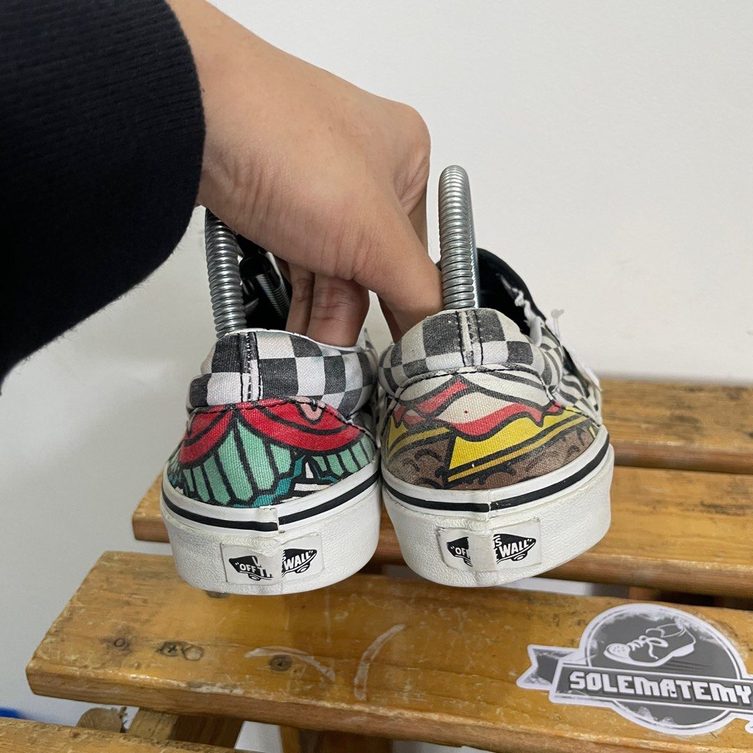 Vans Slip On Late Night Burger Men s Fashion Footwear Sneakers