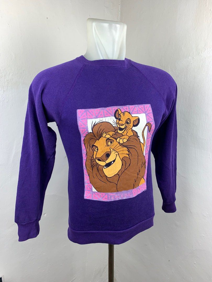 Vintage lion king sweatshirt on sale