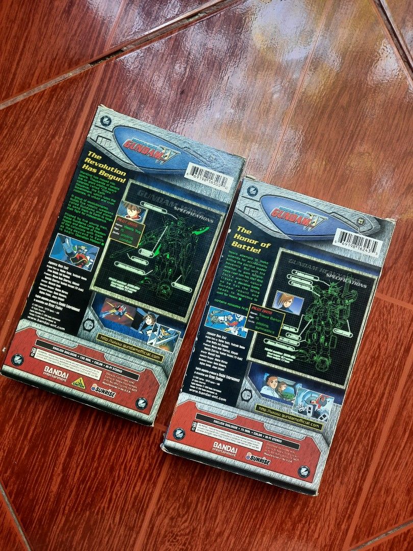 Vintage Gundam VHS (Category: Video Cameras) located in Sibulan. Submitted by rajmage777 (Listing ID 1230772680, Image 2). Description: Vintage Gundam VHS player Excellent Condition No issue 500 Only ✅️.