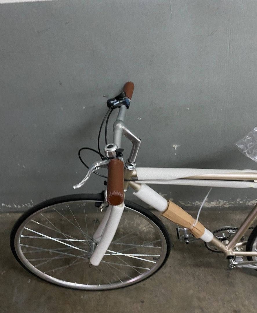 Vintage Road bike Peacock blue 28inch wheel aluminium alloy frame Road