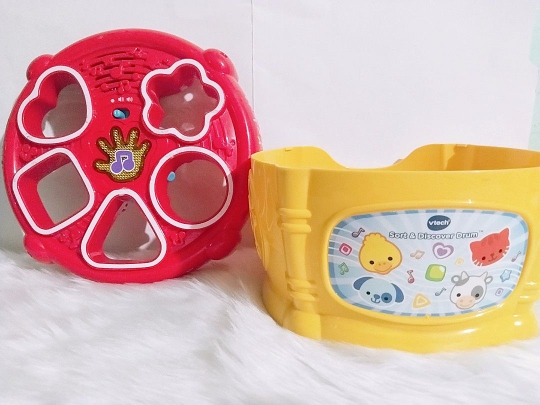 Vtech Sort And Discover Drum Shapes), Babies & Kids, Infant