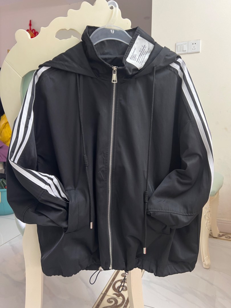 White jacket Windbreaker Women s Fashion Coats Jackets and